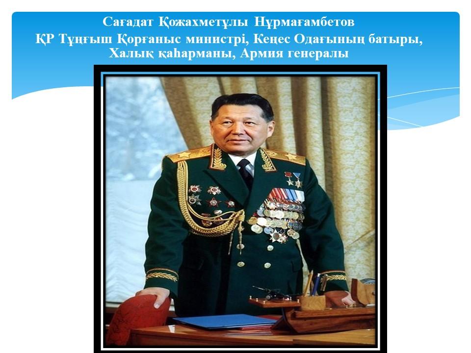 Сагадат Нурмагамбетов Герой Советского Союза